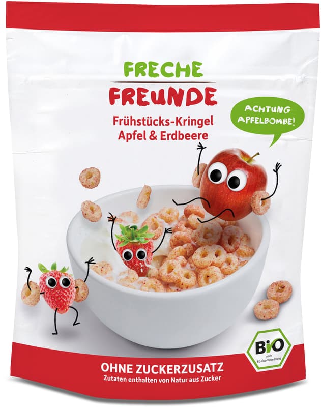 Freche Freunde Organic "Breakfast Kringle Apple & Strawberry