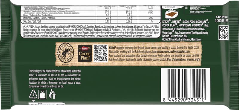 KitKat Vegan 3er Multipack