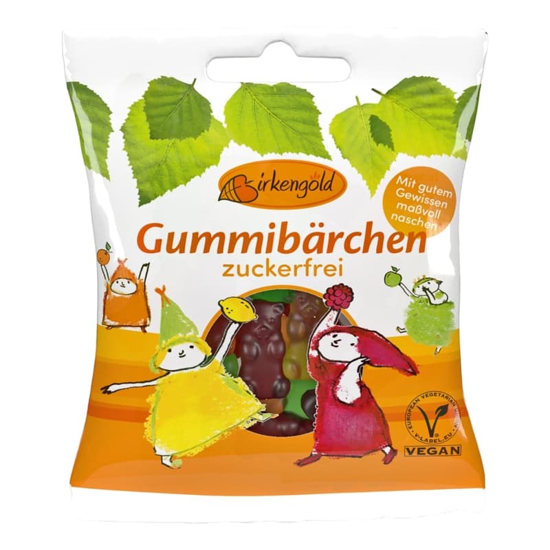 Birkengold Gummi Bears sugar free