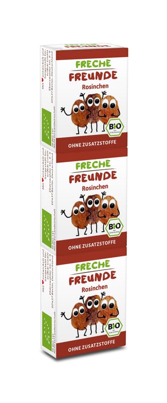 Cheeky Friends Organic "Cheeky Raisin" 3x14 G