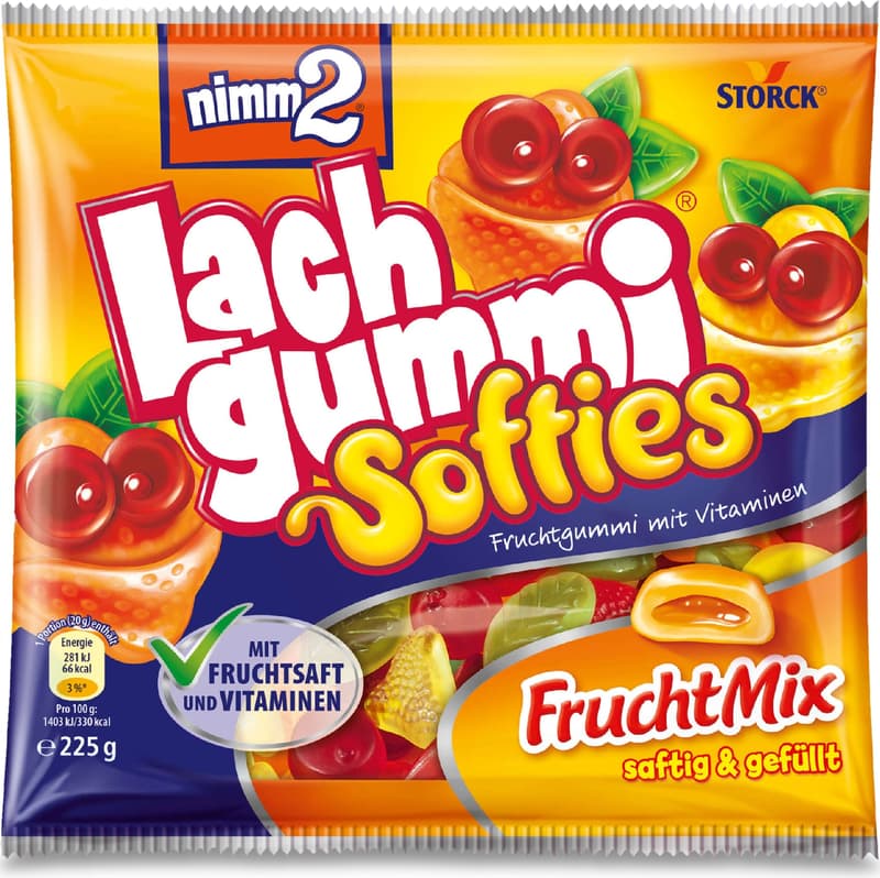 nimm2 Lachgummi Softies Frucht