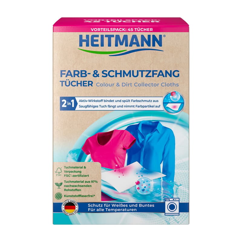 HEITMANN paint and dirt catcher cloths 45 pieces