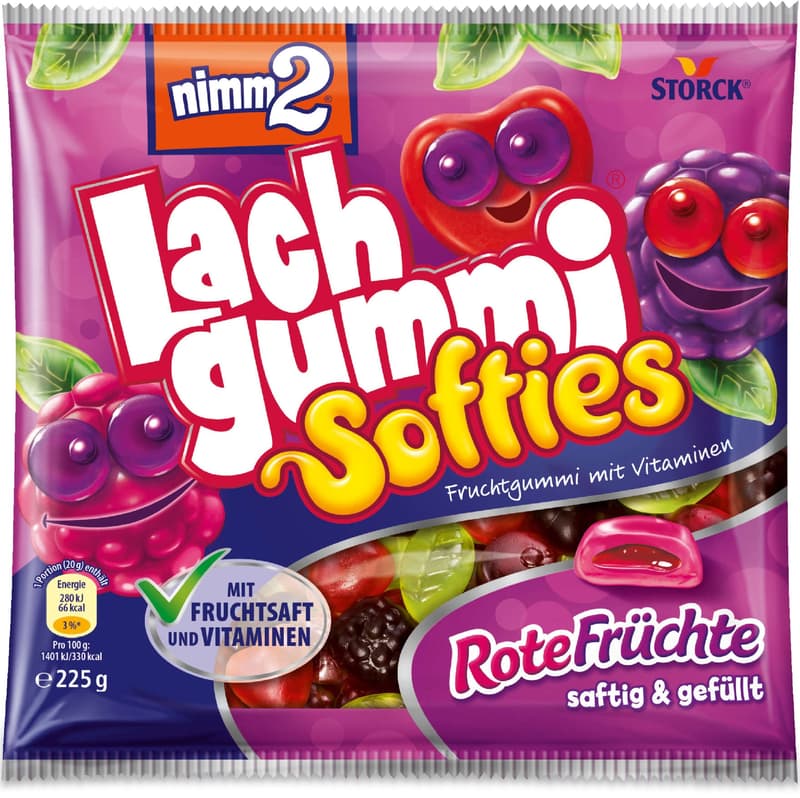 nimm2 Lachgummi soft red fruits