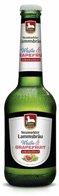 Lammsbräu BIO White & Grapefruit Non-Alcoholic Box 10x0,33l (MOREWEG)