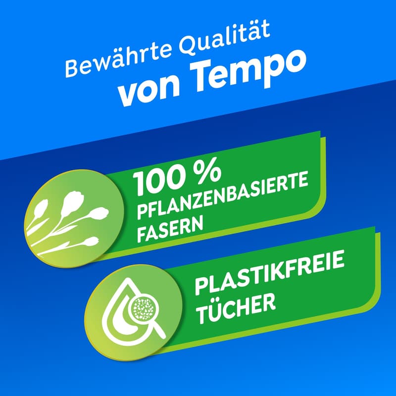Tempo moist toilet tissues, almond milk, 42 pieces