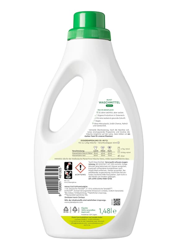 Planet Pure Universal Waschmittel Lavendel 37 Wl