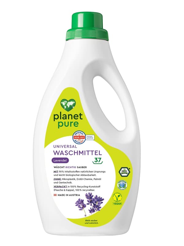 Planet Pure Universal Waschmittel Lavendel 37 Wl