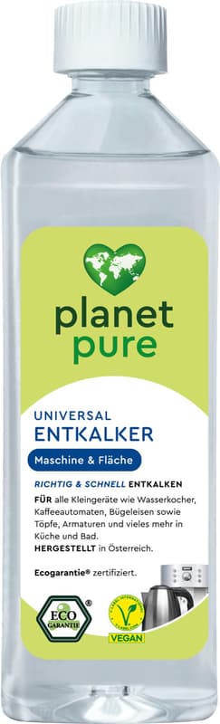 Planet Pure Universal Entkalker Maschine & Fläche