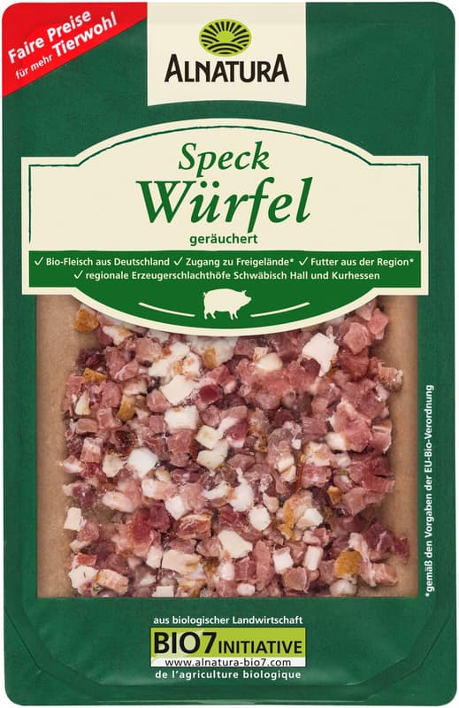Alnatura BIO bacon cubes