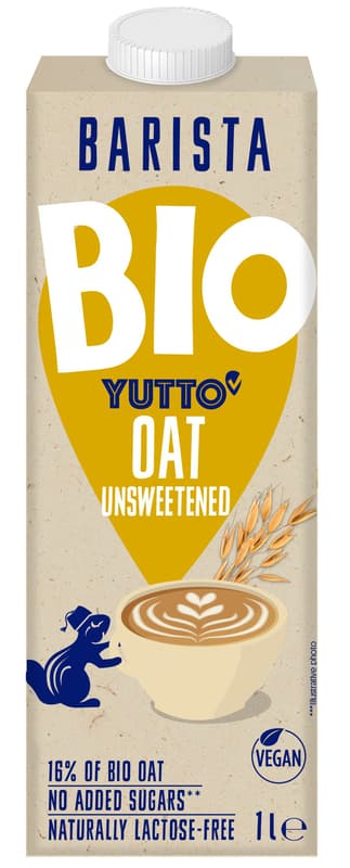 Yutto Organic Oat Barista Drink VEGAN