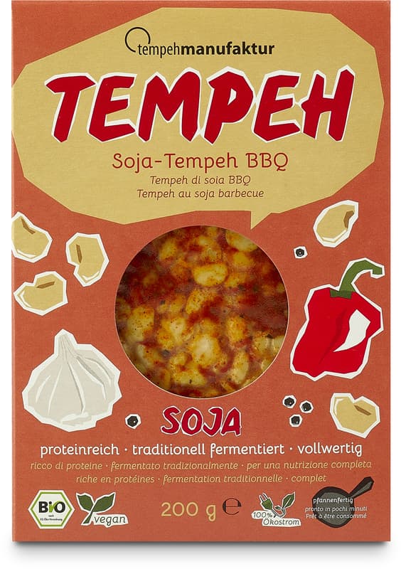 Tempehmanufaktur BIO Tempeh BBQ