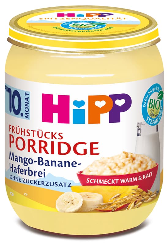 HiPP Bio Mango-Banane-Haferbrei
