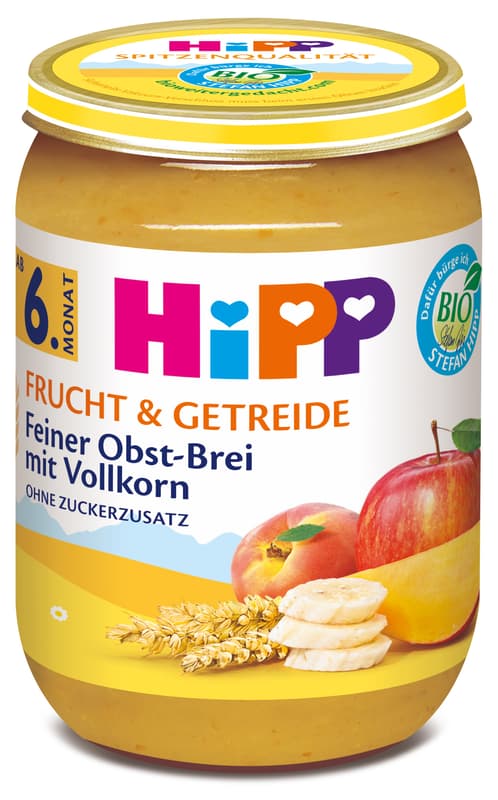 HiPP Fine Fruit Porridge with Whole Grain