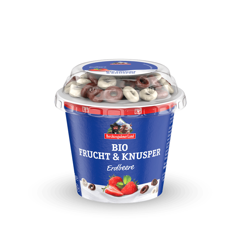 Berchtesgadner Land Alpenzwerg ORGANIC Strawberry & Crunch