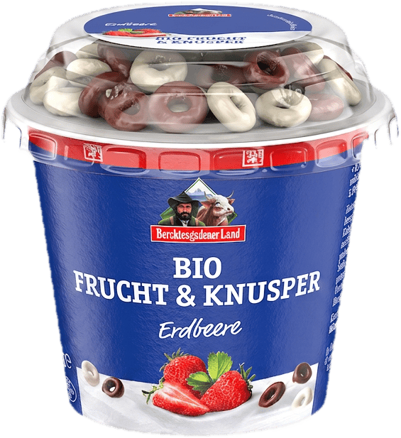 Berchtesgadner Land Alpenzwerg ORGANIC Strawberry & Crunch