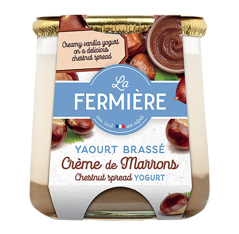 La Fermière chestnut yogurt