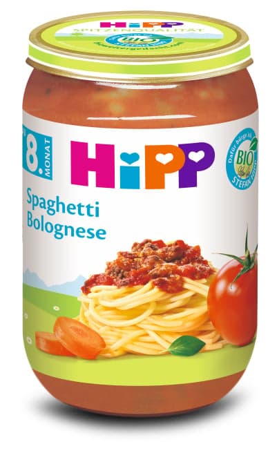 HiPP Spaghetti Bolognese ab 8. Monat