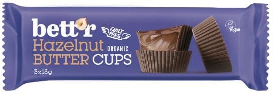 Hazelnut butter cups 