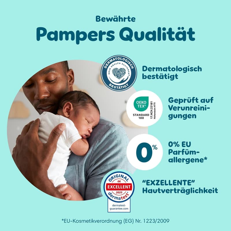 Pampers Premium Protection Diapers Size 3, Monthly Box, 6-10 kg