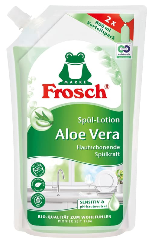 Frosch Aloe Vera Spül-Lotion Nachfüllbeutel