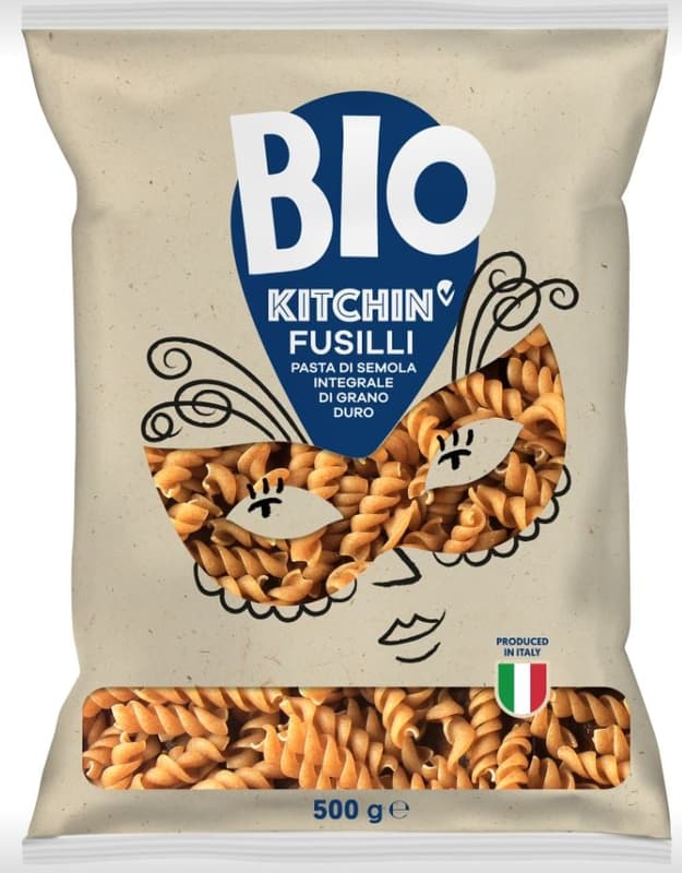 Kitchin BIO Vollkorn Fusilli No.160