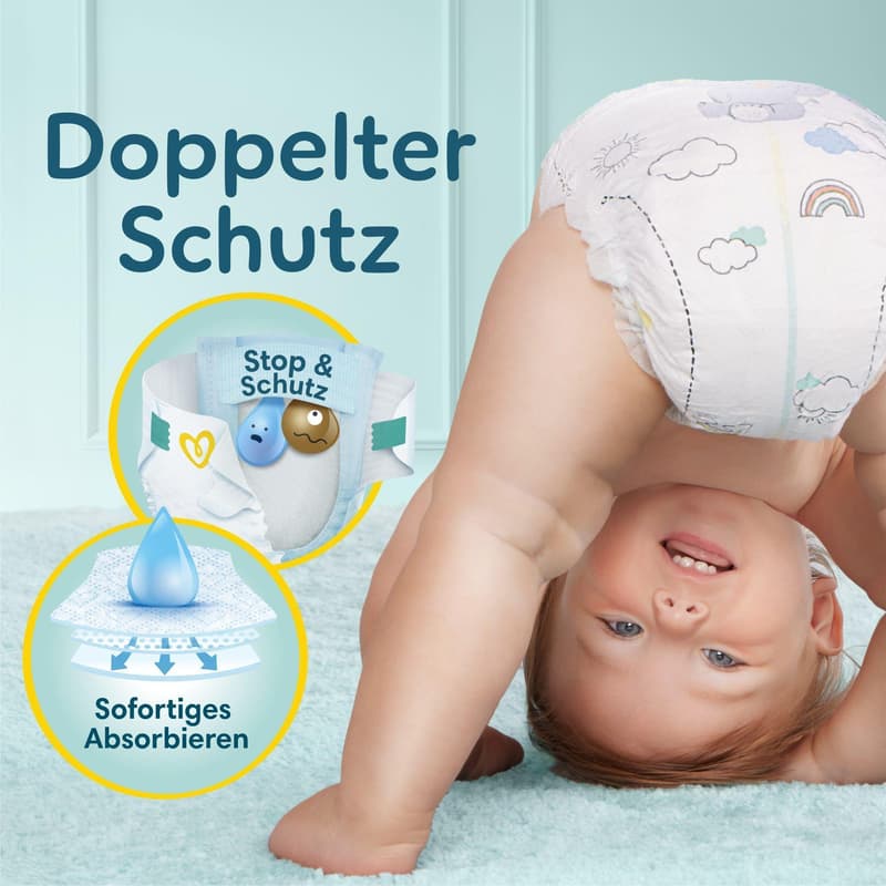 Pampers Premium Protection Gr. 5, Monatsbox, 11kg-16kg