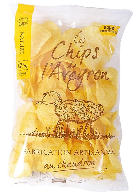 Chips de l'Aveyron natural potato chips