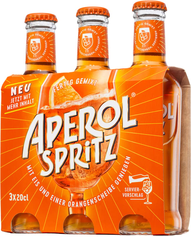 Aperol Spritz  3x 0,2l