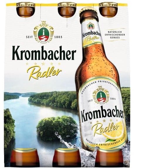 Krombacher Radler 6x0,33 l (MEHRWEG)