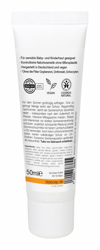 boep Sonnencreme Sensitiv LSF 50