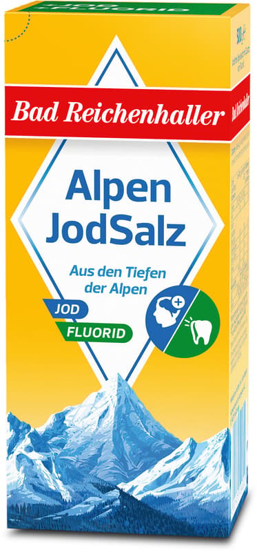 Bad Reichenhall Iodised Salt with Fluoride