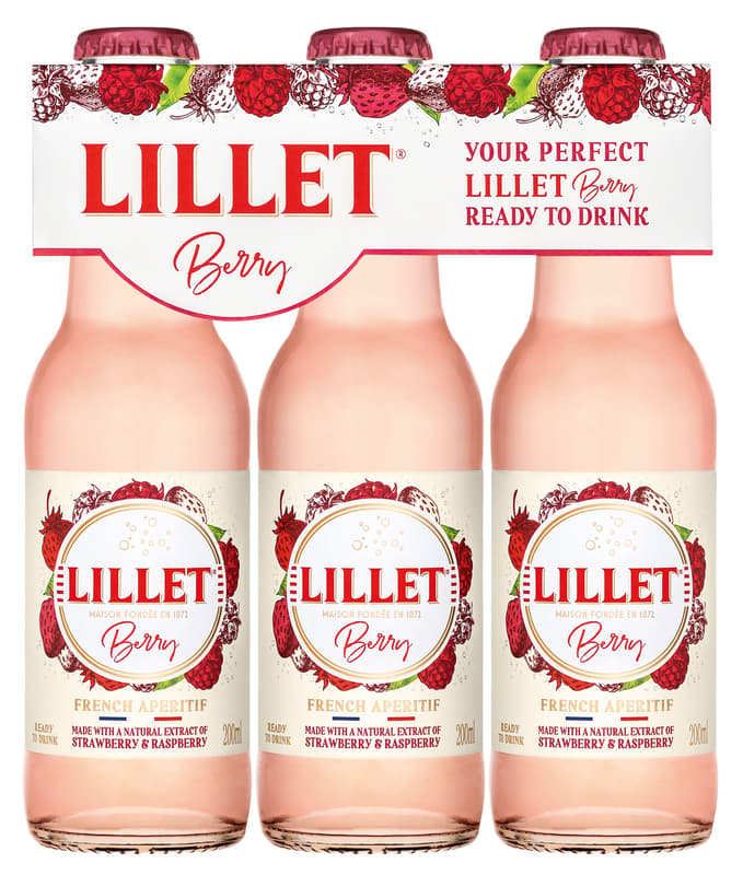 Lillet Berry 3x0.2l