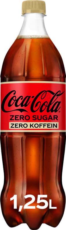 Coca-Cola Zero koffeinfrei 6x1,25l (EINWEG)