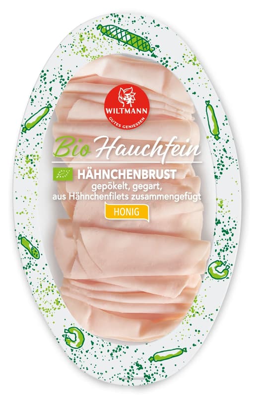 Wiltmann ORGANIC chicken breast, honey