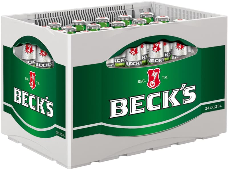 Beck's Pils Kiste 24x0,33 l (MEHRWEG)