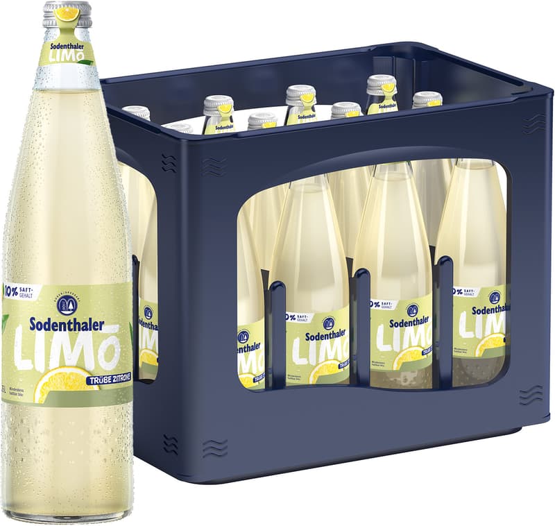 Sodenthaler Premium Limo Trübe Zitrone 12x0,75 (MEHRWEG)