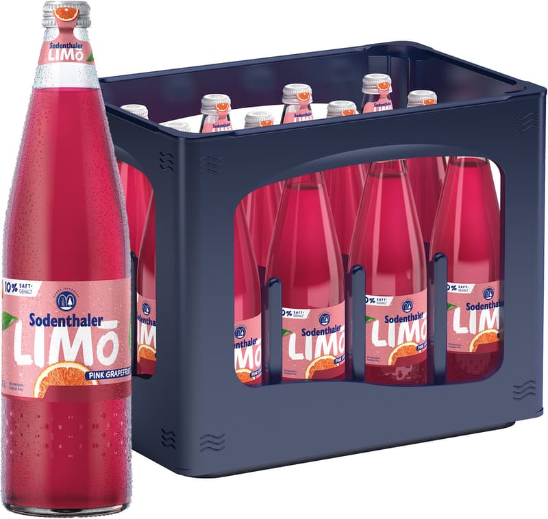 Sodenthaler Premium Limo Pink Grapefruit 12x0,75 (MEHRWEG)