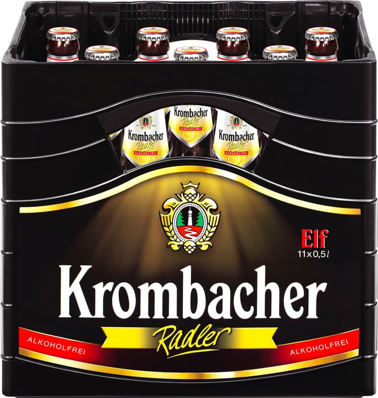 Krombacher Radler Alcohol-Free 11 x 0.5 l (REFILLABLE)