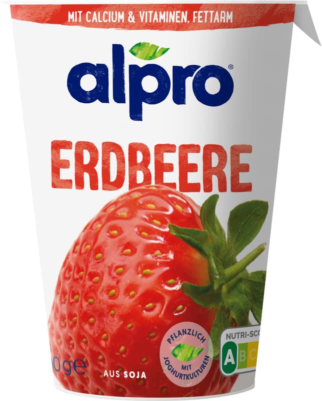 Alpro Soy-based Yogurt Alternative Strawberry VEGAN