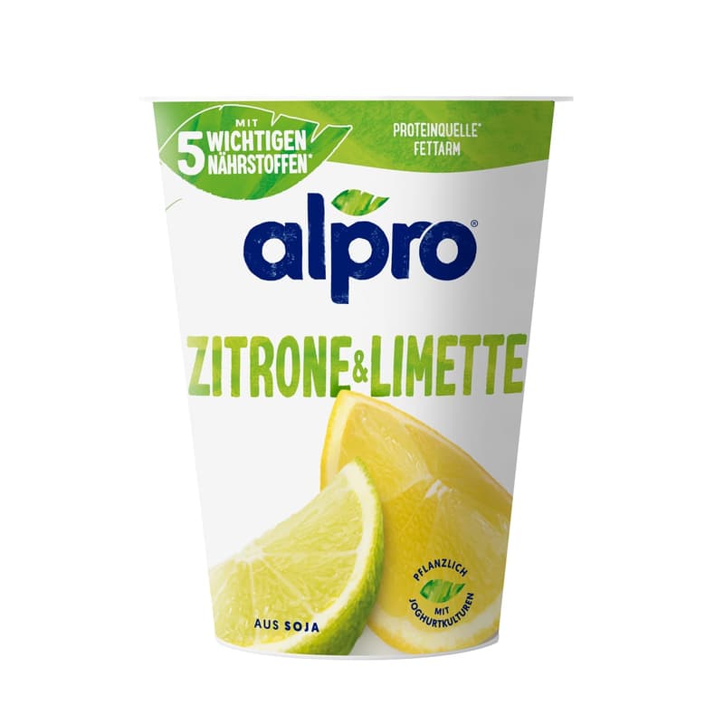 Alpro Soy-based Yogurt Alternative Lemon-Lime VEGAN