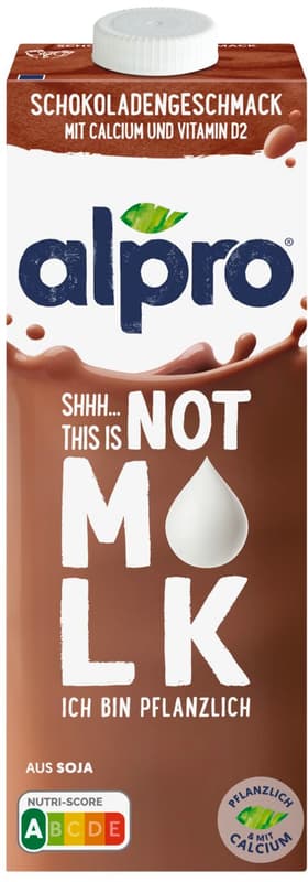 Alpro Shh...This is not MLK Schokoladengeschmack VEGAN
