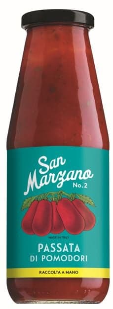 The pomodoro is very good Passata San Marzano