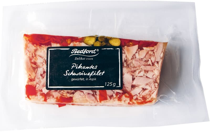 Bedford Pikantes Schweinefilet in Aspik