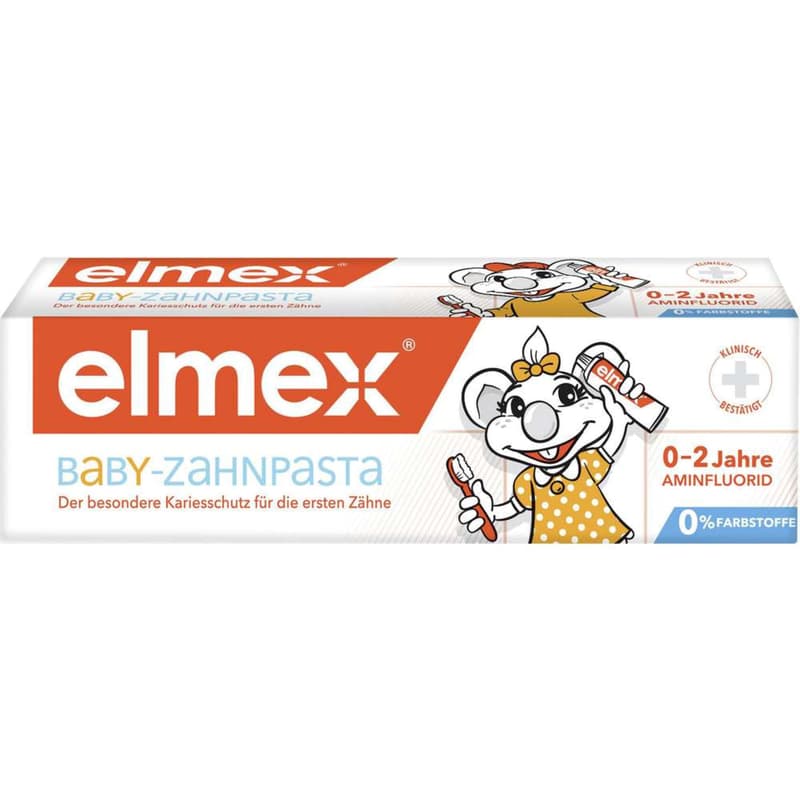 elmex Baby Toothpaste 0-2 years Aminfluoride