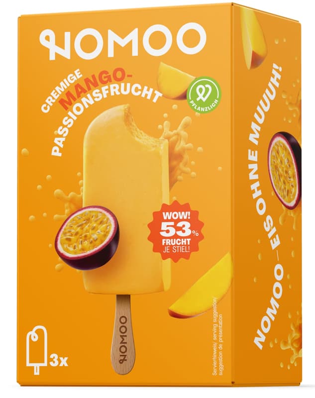 Nomoo Mango-Passionsfrucht 3 x 65ml