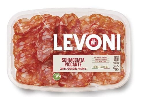 Levoni Salami Schiacciata Piccante