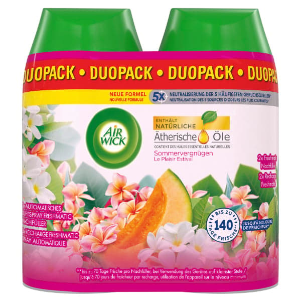 Air Wick Freshmatic Max Nachfüller DUO Sommervergnügen