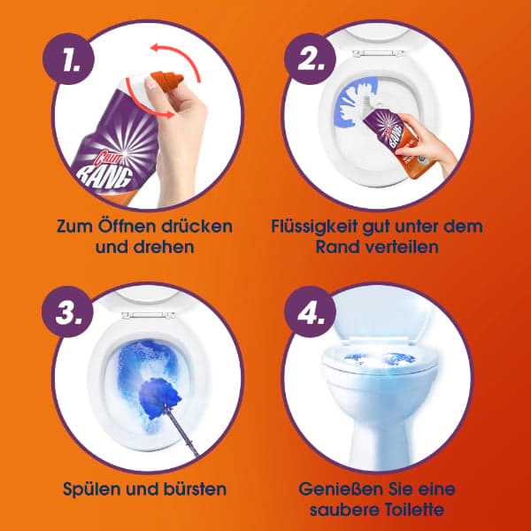 Cillit Bang WC Power Gel Kalk- & Urinstein Zerstörer