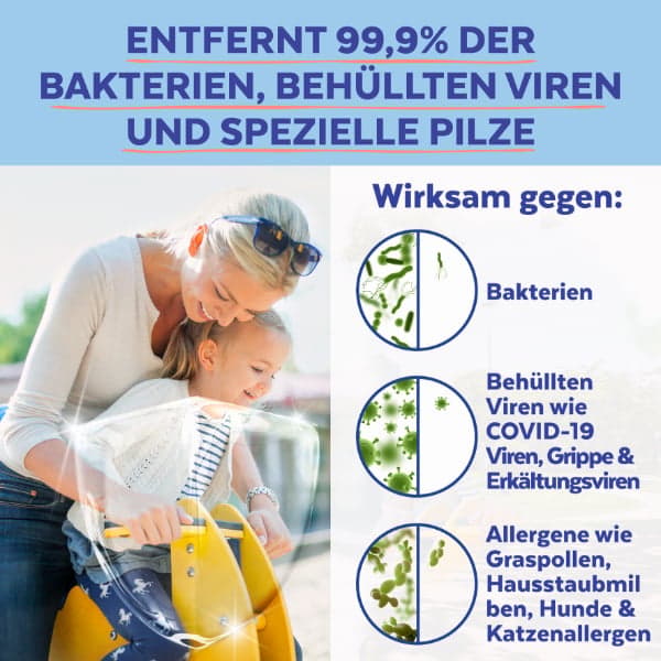 Sagrotan Allzweck-Reinigungstücher Blütenfrische & grüner Apfel