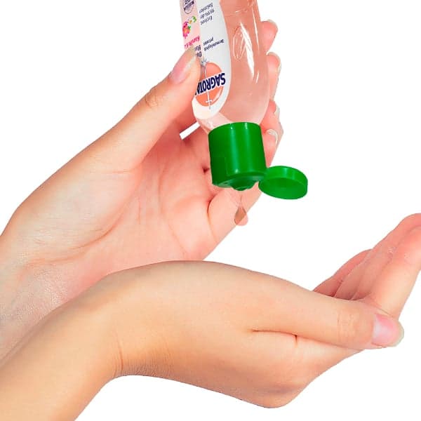 Sagrotan Hand-Desinfektionsgel mit Kamille & Lotus